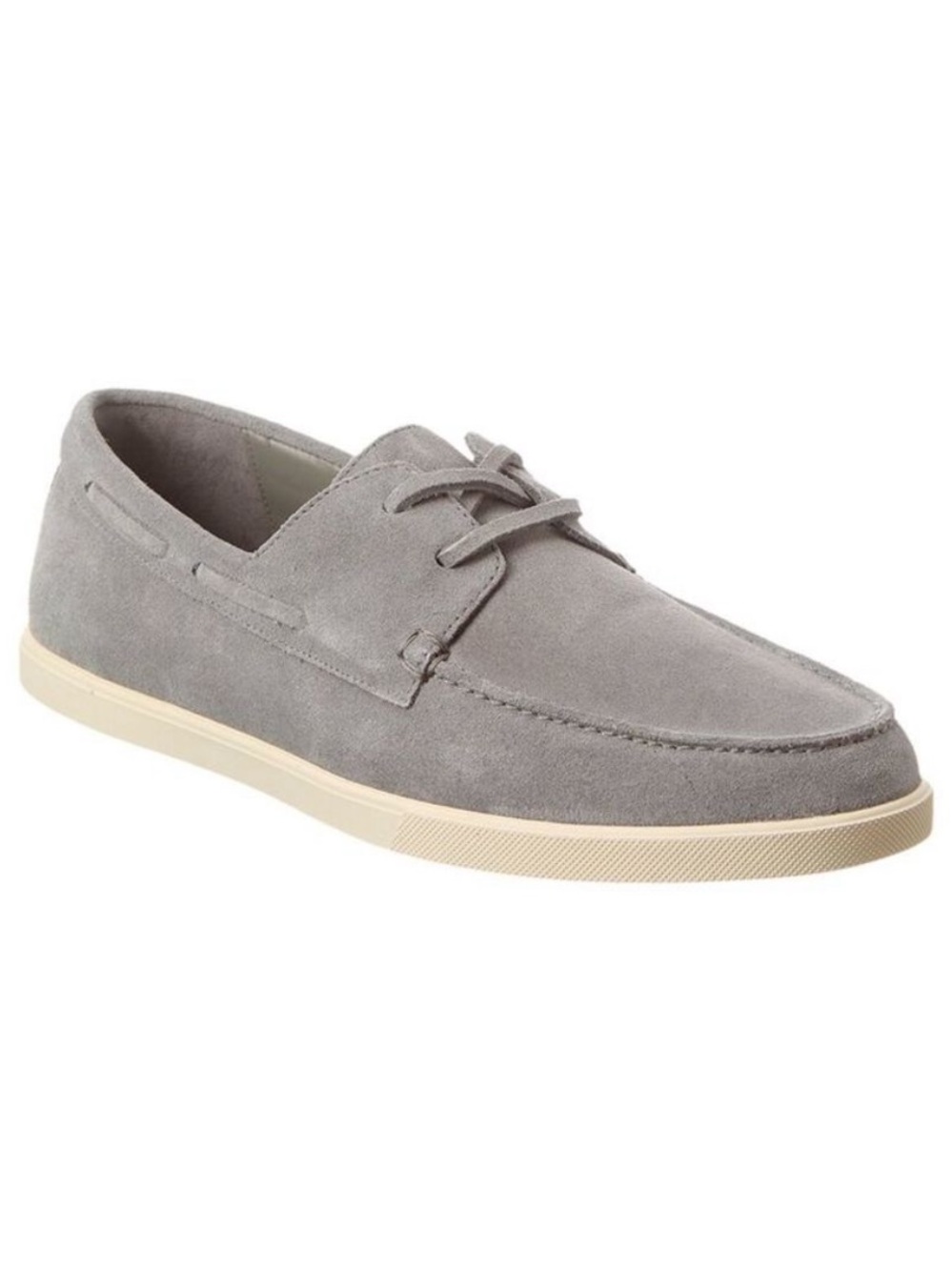 Vince. ||‎ Salerno Suede Loafer Sneaker Boat Shoe Gray